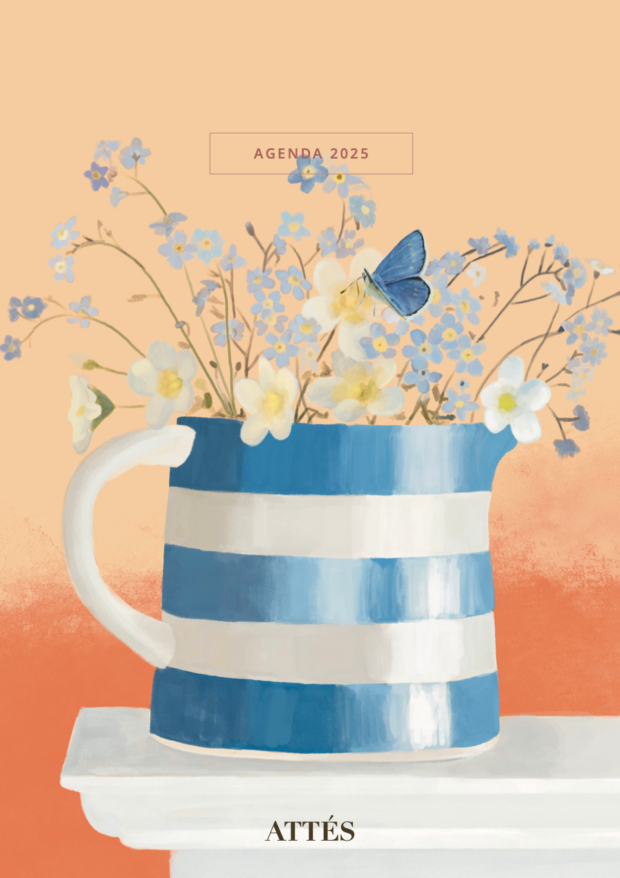 Flowery Taza 2025 Year Diary